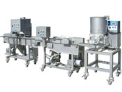 肉餅生產(chǎn)線專業(yè)制造商-東方食品機(jī)械-放心品牌